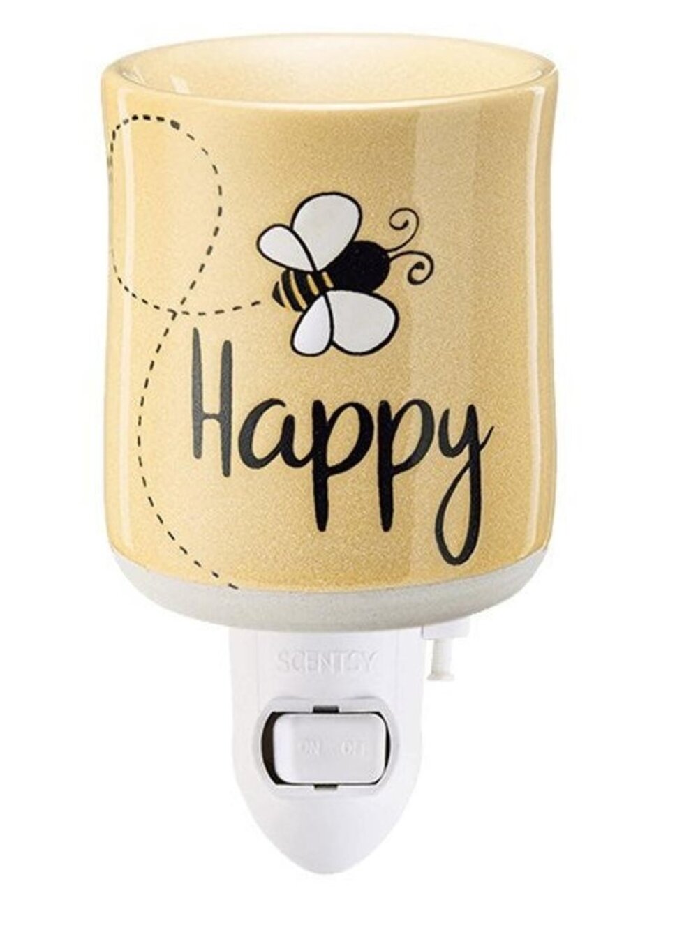 Scentsy BEE HAPPY Mini Scented Wax Warmer NIB